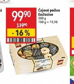 Čajové pečivo Exclusive
