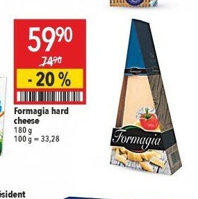 Formagia hard cheese