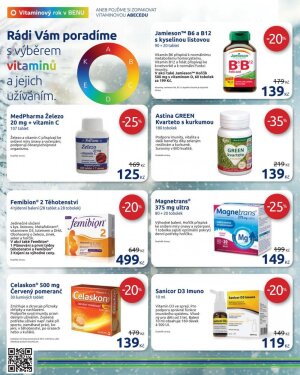 akční leták BENU Lékárna 1.12.2021-31.12.2021