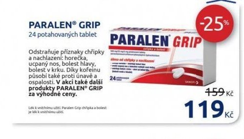 PARALEN GRIP 24 potahovaných tablet