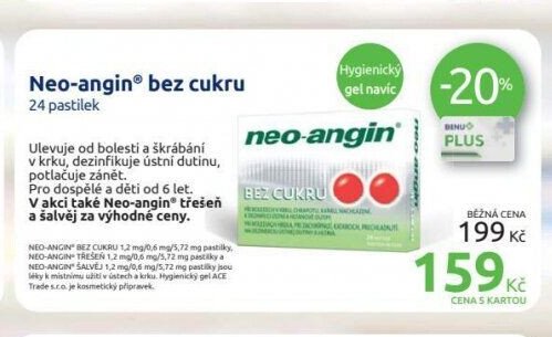 Neo-angin bez cukru