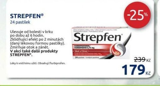 STREPFEN 24 pastilek