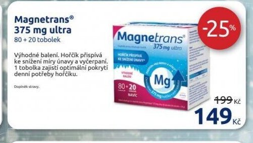 Magnetrans 375 mg ultra