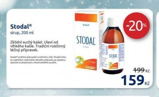 Stodal sirup, 200 ml
