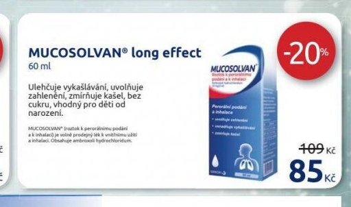 MUCOSOLVAN long effect 60 ml