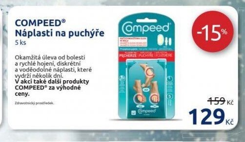 COMPEED Náplasti na puchýře