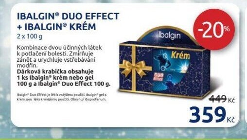 IBALGIN DUO EFFECT + IBALGIN KRÉM