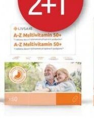 LIVSANE A-Z Multivitamin 50+