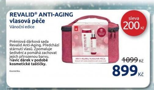 REVALID ANTI-AGING vlasová péče Vánoční edice