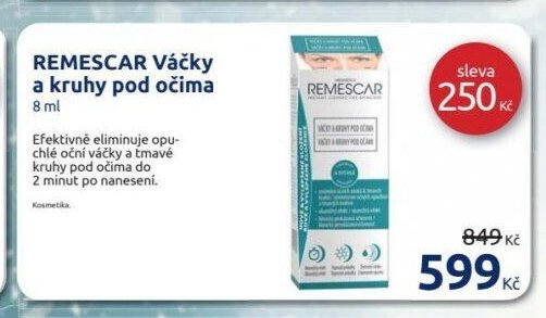 REMESCAR Váčky a kruhy pod očima 8 ml