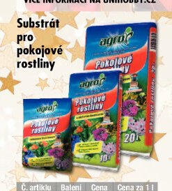 Substrát pro pokojové rostliny - UNI HOBBY akcniletaky.com