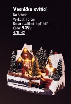 Vesnička svítící - UNI HOBBY akcniletaky.com