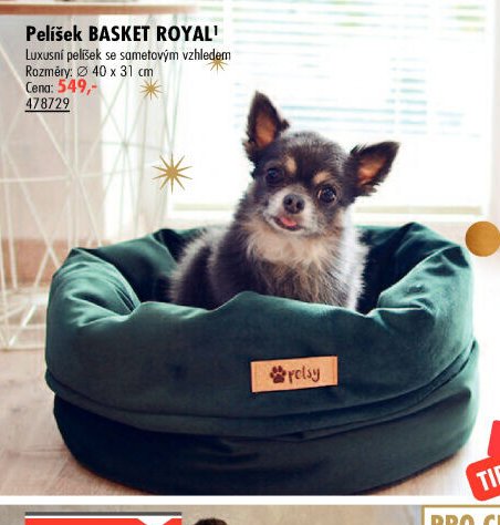 Pelíšek BASKET ROYAL - UNI HOBBY akcniletaky.com