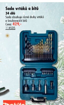 Sada vrtáků a bitů 34 dílů - UNI HOBBY akcniletaky.com