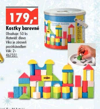 Kostky barevné - UNI HOBBY akcniletaky.com