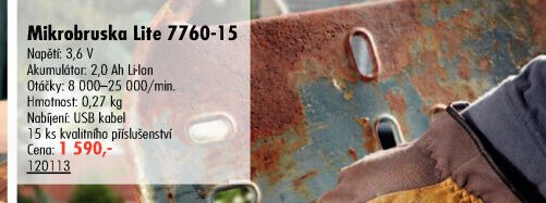 Mikrobruska Lite 7706-15 - UNI HOBBY akcniletaky.com