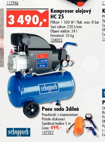 Kompresor olejový HC 25 - UNI HOBBY akcniletaky.com