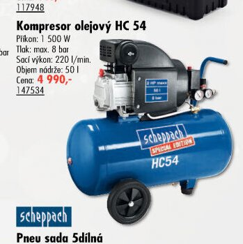 Kompresor olejový HC 54 - UNI HOBBY akcniletaky.com