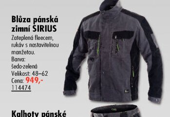 Blůza pánská zimní SIRIUS - UNI HOBBY akcniletaky.com