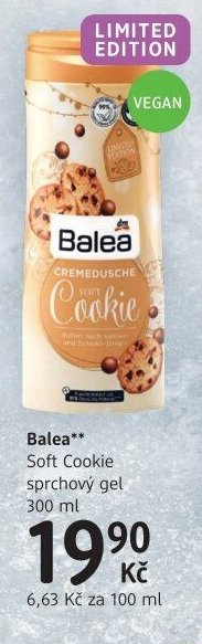 Balea Soft Cookie sprchový gel