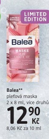 Balea pleťová maska