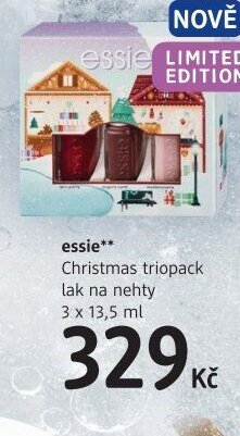 essie Christmas triopack lak na nehty