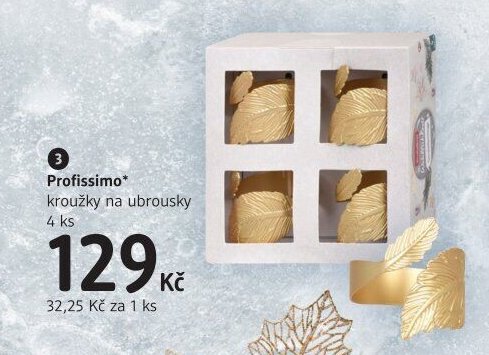 Profissimo kroužky na ubrousky 4 ks