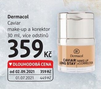 Make up s korektorem Caviar Long stay Dermacol