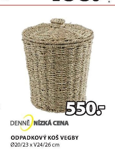 Odpadkový koš VEGBY - Jysk akcniletaky.com