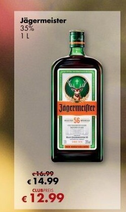 Bylinný likér Jägermeister