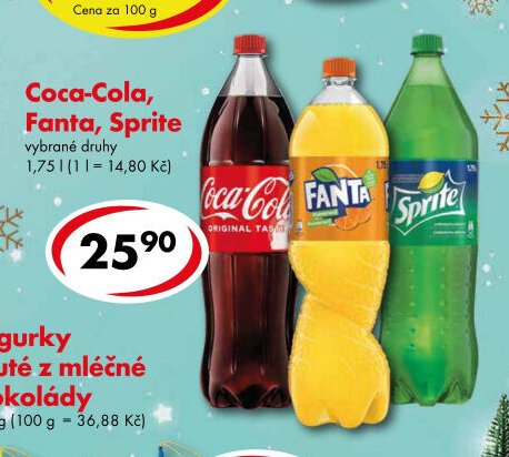 Coca-Cola, Fanta, Sprite