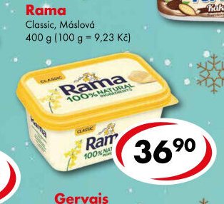 Rama Classic, Máslová