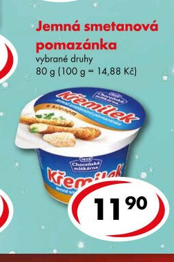 Jemná smetanová pomazánka