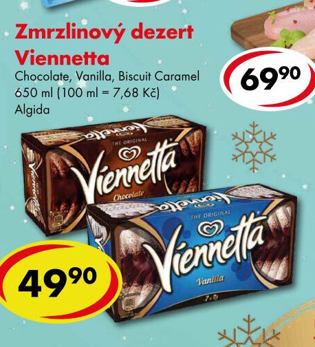 Zmrzlinový dezert Viennetta