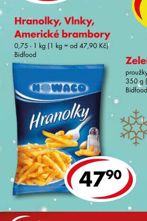 Hranolky, Vlnky, Americké brambory