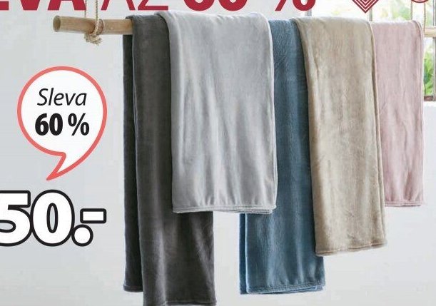 Fleečový pléd DRAGEHODE - Jysk akcniletaky.com