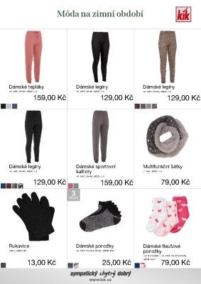 akční leták Kik textil 6.12.2021-31.12.2021
