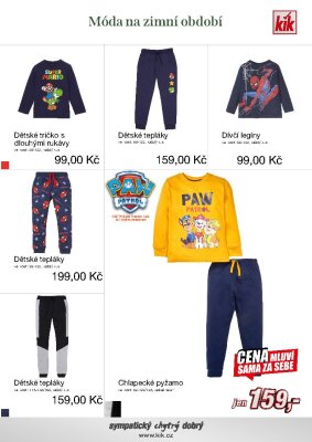 akční leták Kik textil 6.12.2021-31.12.2021