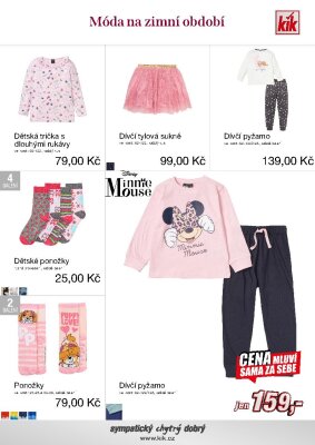 akční leták Kik textil 6.12.2021-31.12.2021