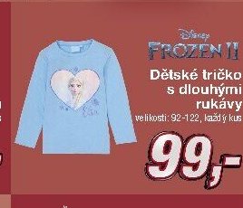 Dětské tričko s dlouhými rukávy