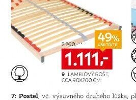 9 Lamelový rošt, cca 90x200 cm