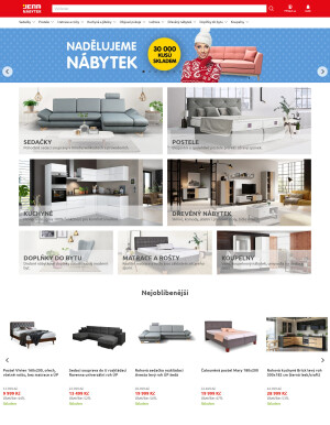 akční leták Jena nábytek 7.12.2021-13.12.2021