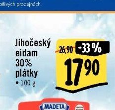 Jihočeský eidam