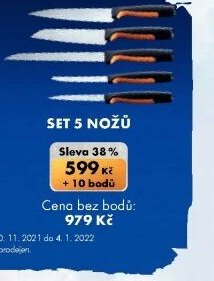 Fiskars Set 5 nožů