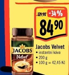 Instantní káva Jacobs Velvet