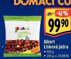Lískové ořechy Albert