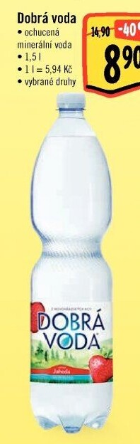 Ochucená voda Dobrá voda