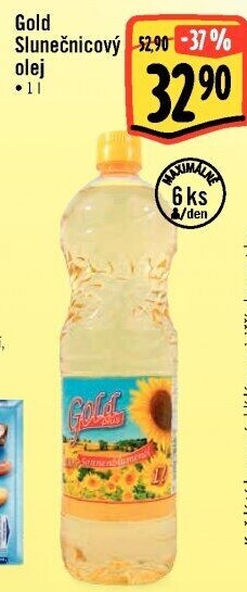 Slunečnicový olej Gold Plus