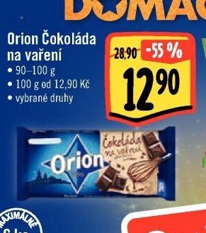 Orion Čokoláda na vaření