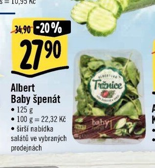 Albert Baby špenát